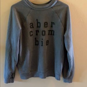 Grey/Gray Abercrombie and Fitch sweatshirt